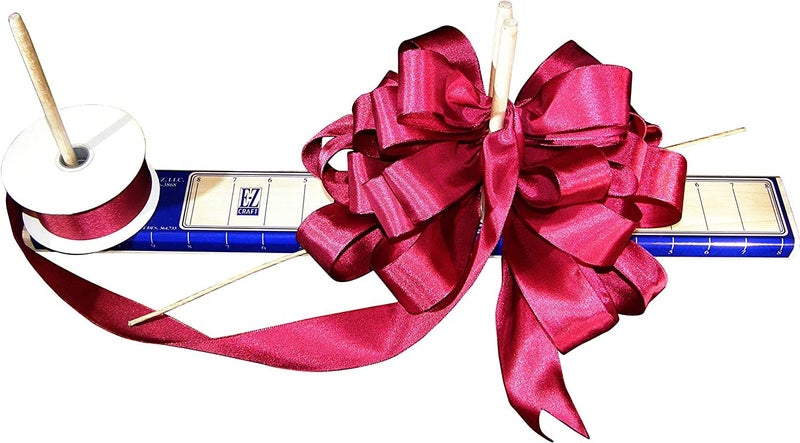 E-Z Bowz Deluxe EZ BowMaker - Bow Making Tool - Crafting Bowmaker - Professional Designer Bow Maker - DIY Wreath Bows, Hair Bows, And More - Image 3